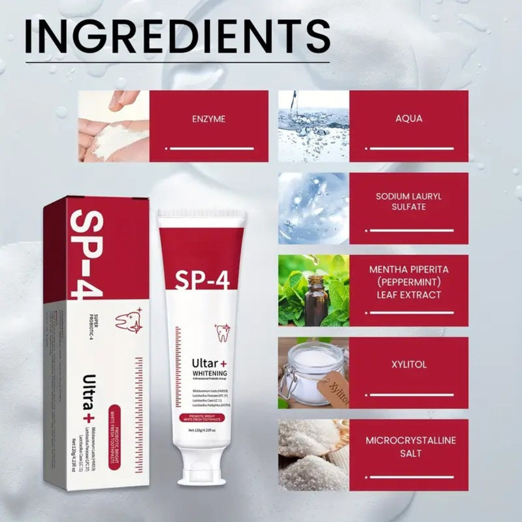 SP-4 Ultra+ Whitening Teeth Liquid form (Pack of 2)